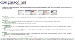 Desktop Screenshot of dougmacd.net